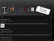 Tablet Screenshot of inventortales.com